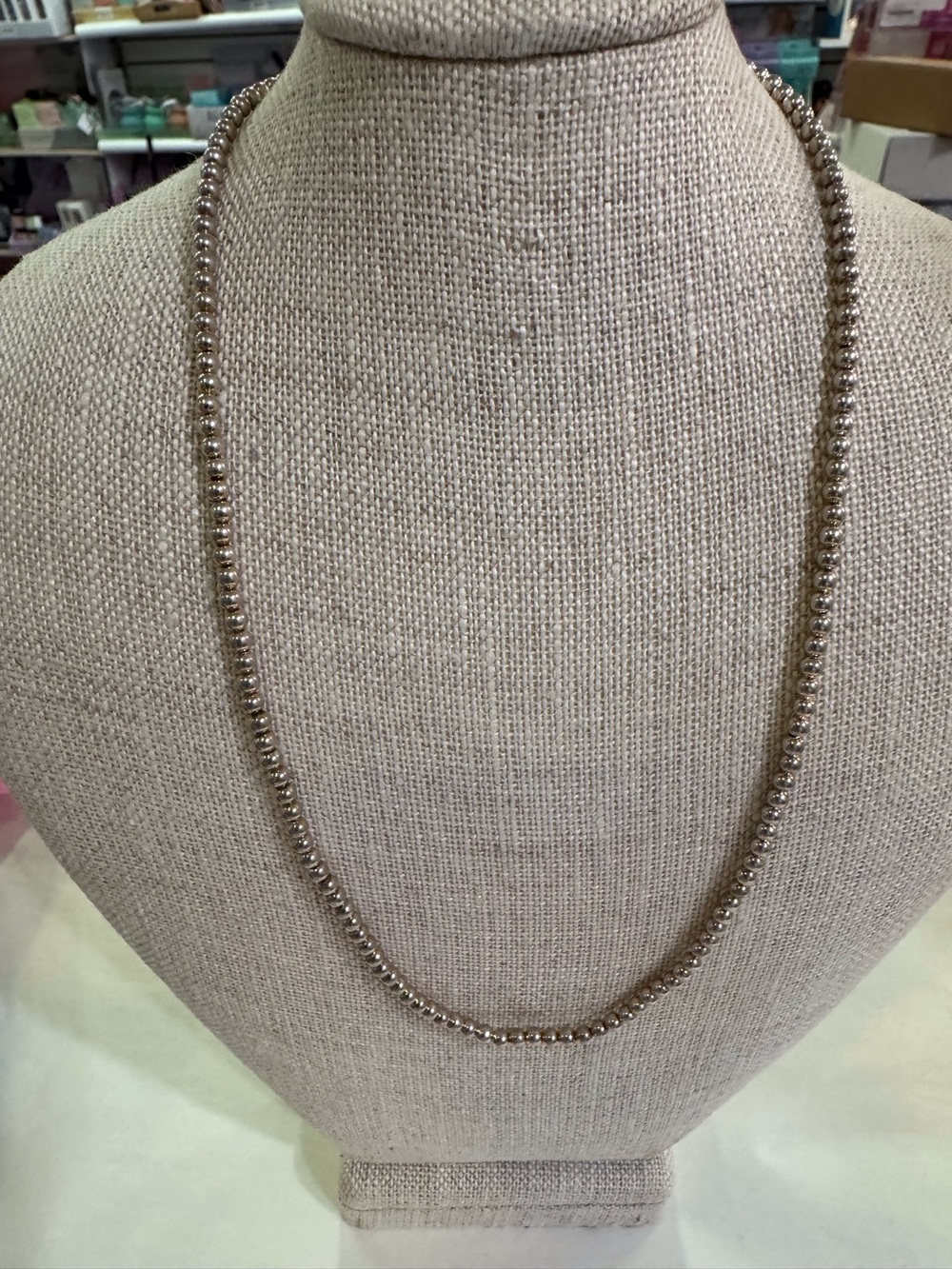 Enewton Sterling Silver beaded chain 17 inch NWT